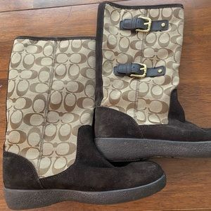 Coach Tinah mid calf winter boots